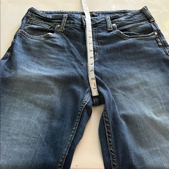 Silver Jeans Avery Straight High Rise Size 32 - Picture 6 of 16